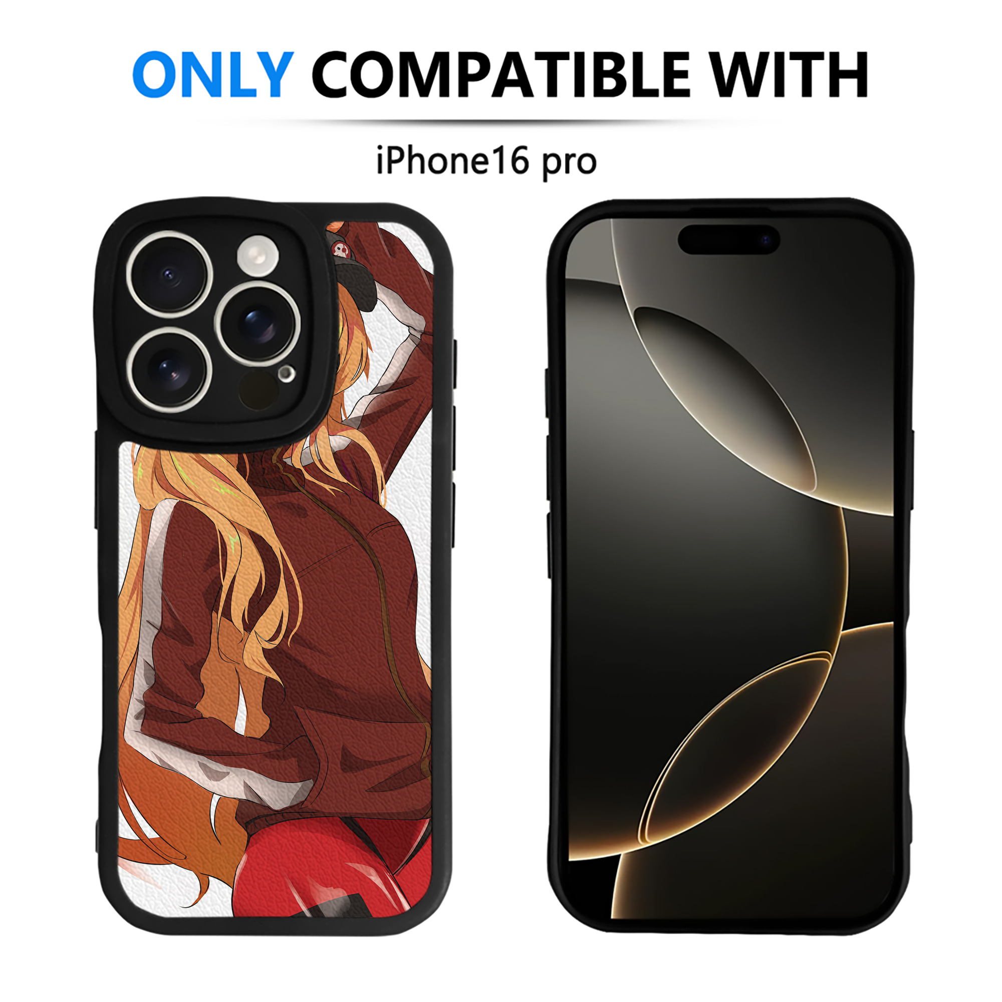 （画像用） EVA 新世紀エヴァンゲリオン 【iPhone 16シリーズ対応】シリコンスマホケース（レザー調） 材質：シリコン